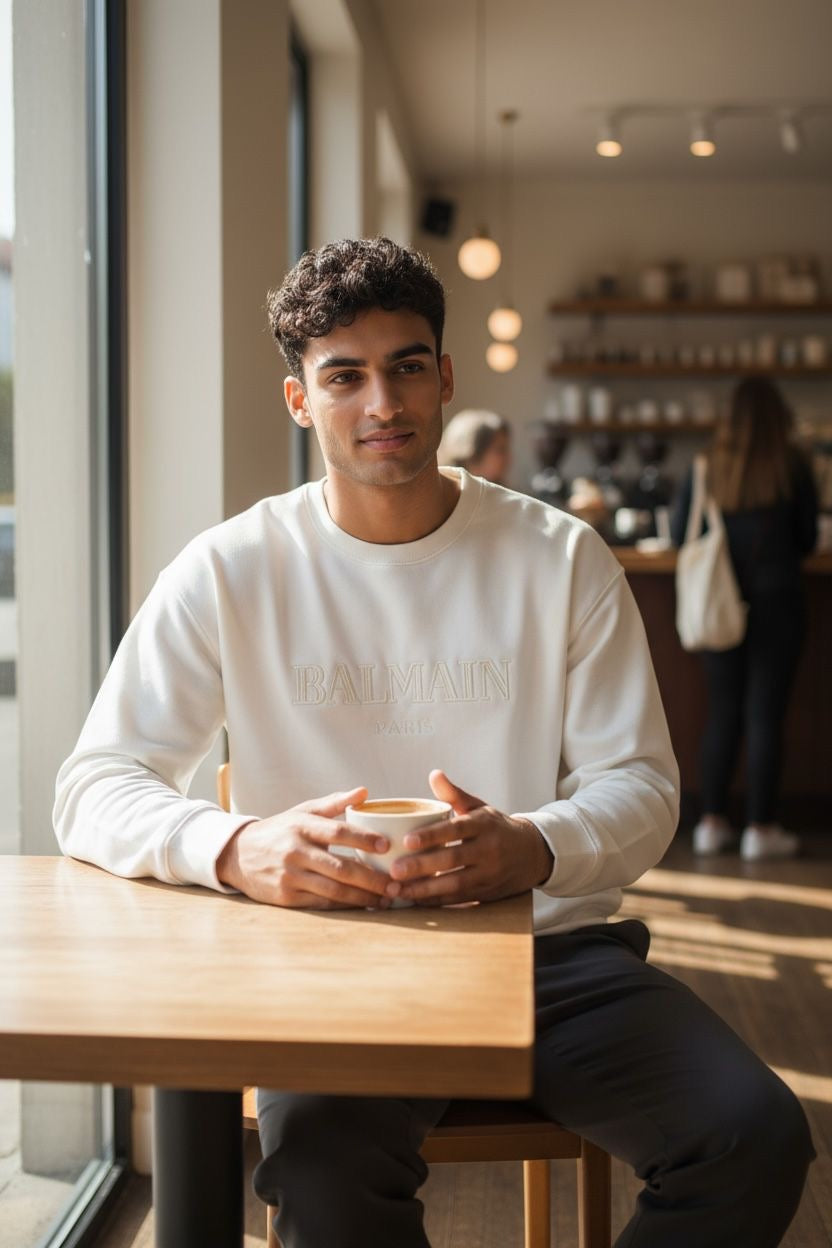 Sweatshirt Balmain Round#101