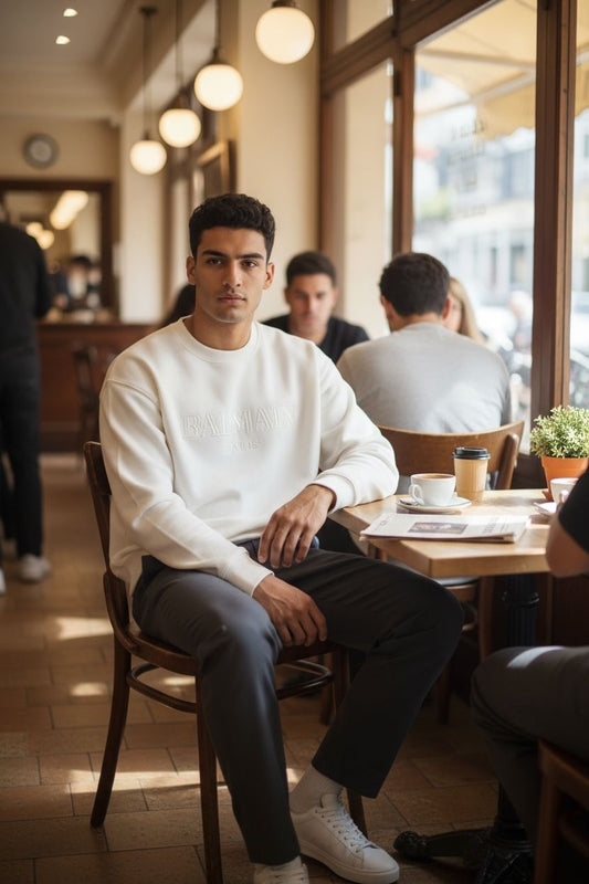 Sweatshirt Balmain Round#101