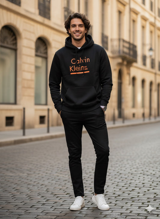 Sweatshirt CK with cap#111