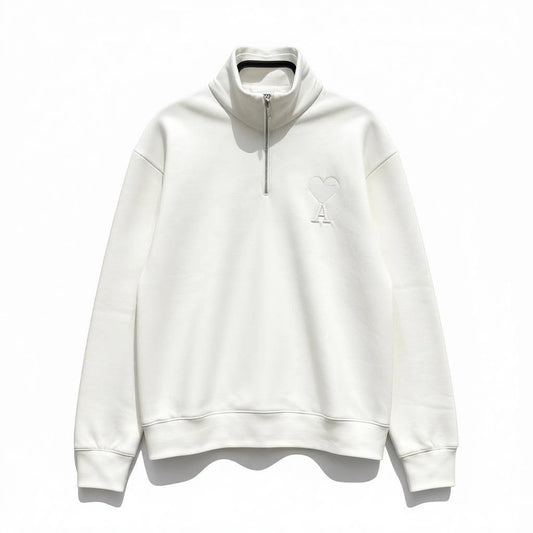 Sweatshirt AMI quarter zipper #100
