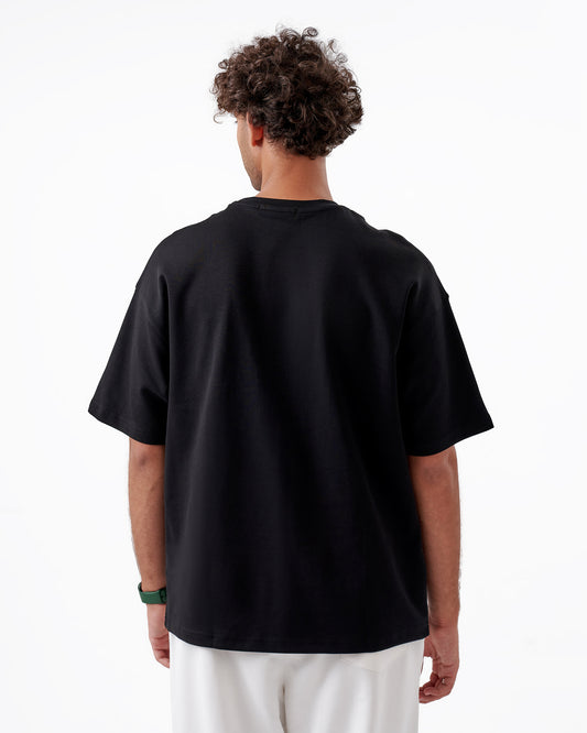BLACK OVERSIZE T-SHIRT