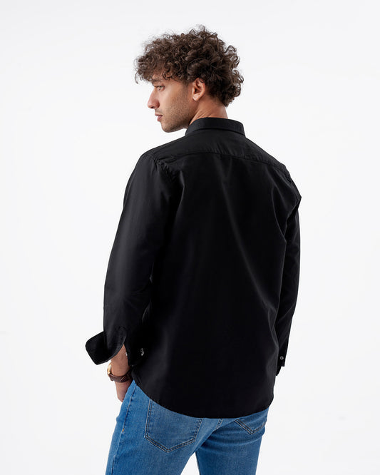BLACK OXFORD SHIRT