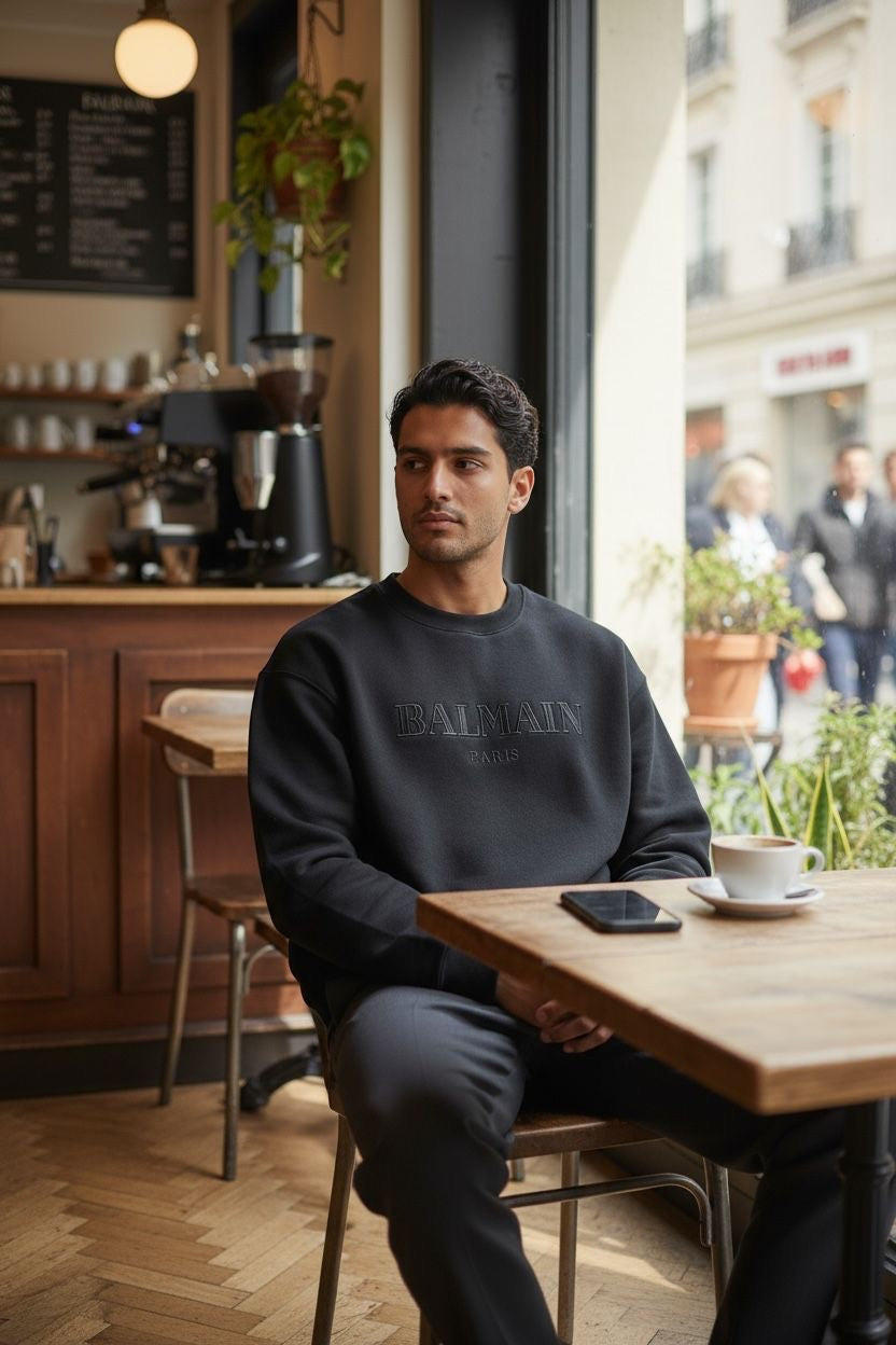 Sweatshirt Balmain Round#101