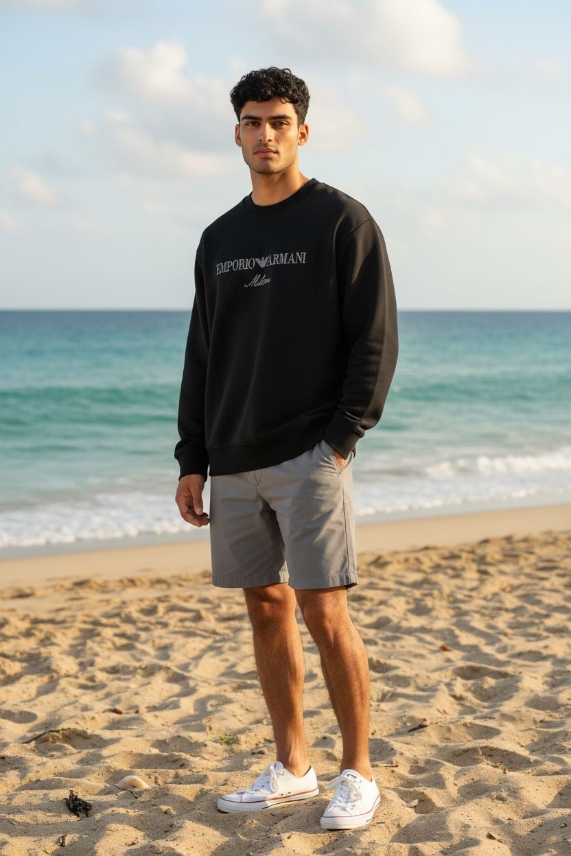 Sweatshirt Armani Round#100