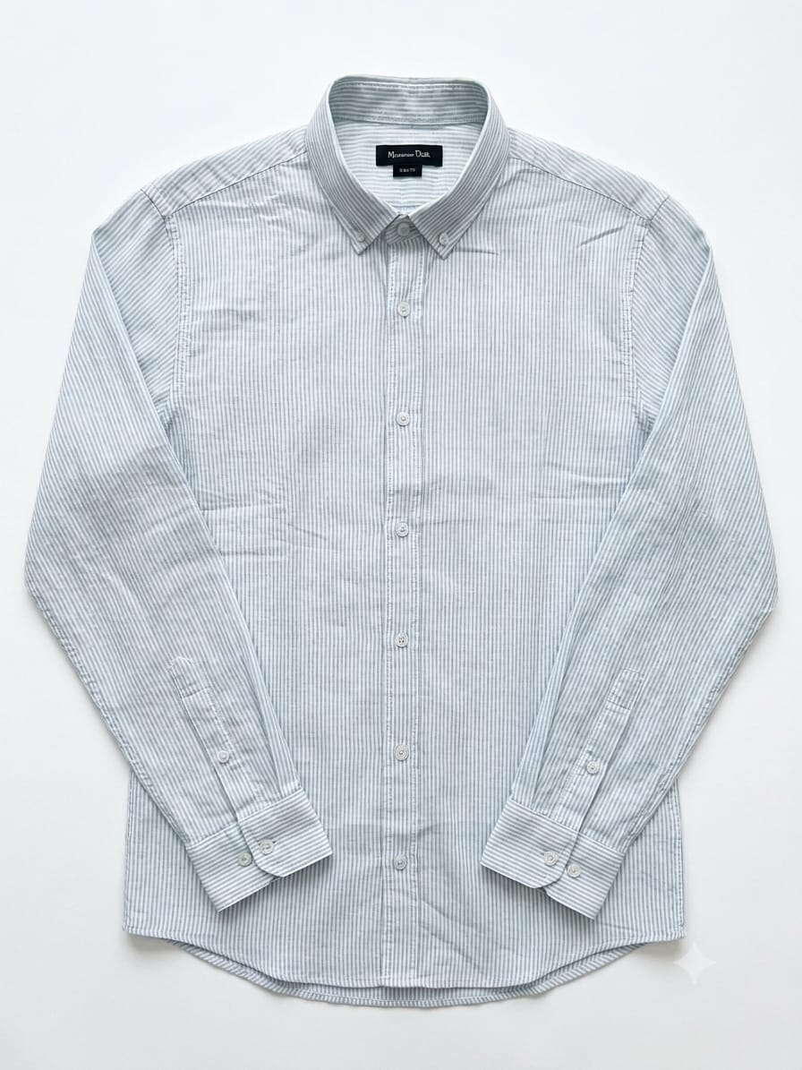 Shirt Massimo Dutti Striped Linen