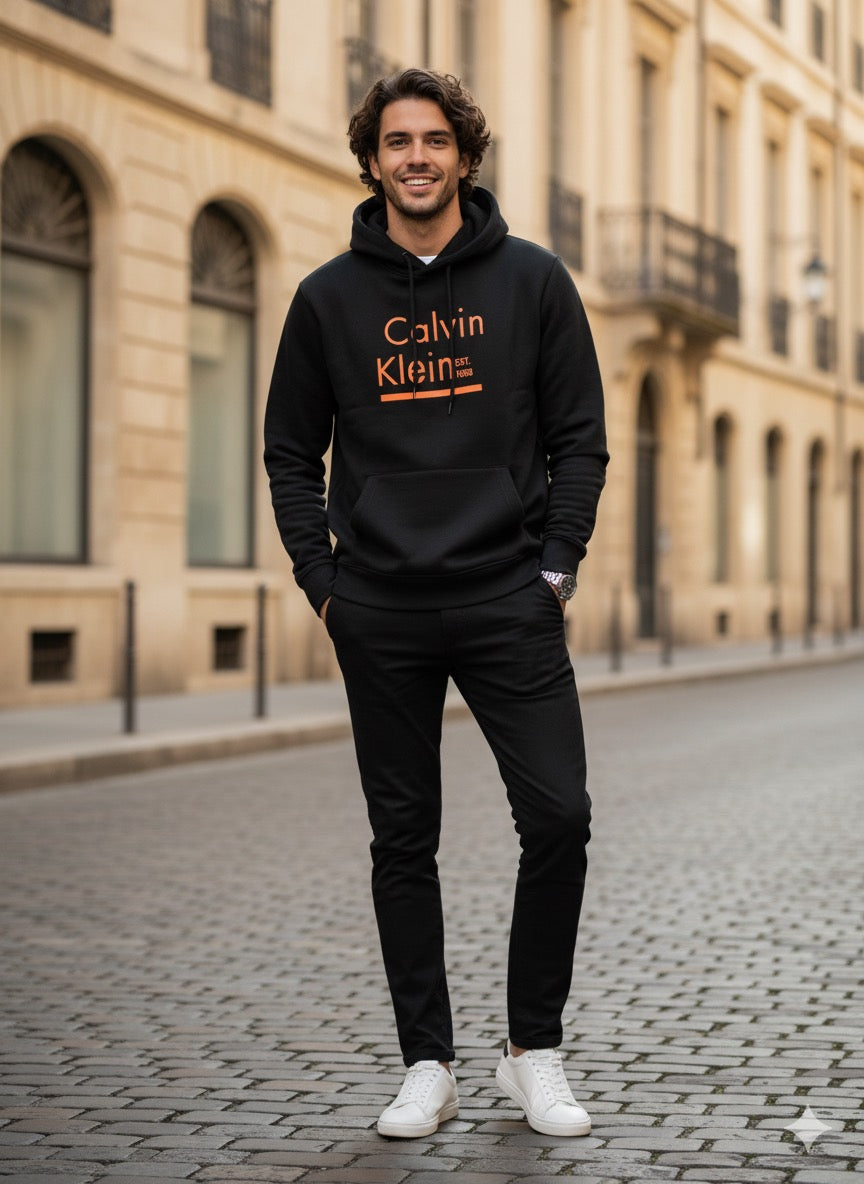 Sweatshirt CK with cap#111