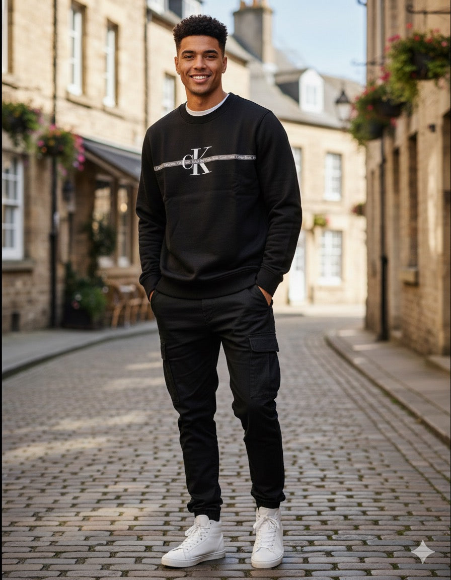 Sweatshirt CK crewneck#103