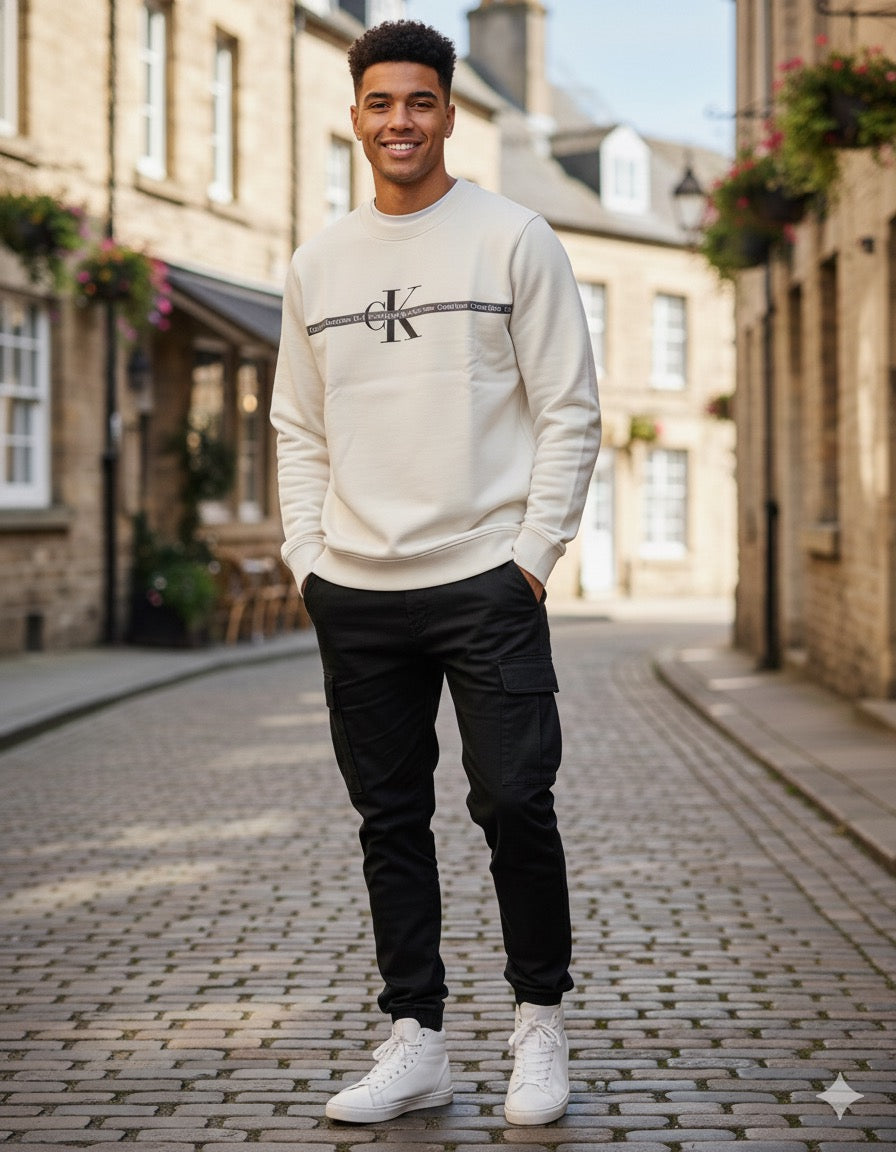 Sweatshirt CK crewneck#103