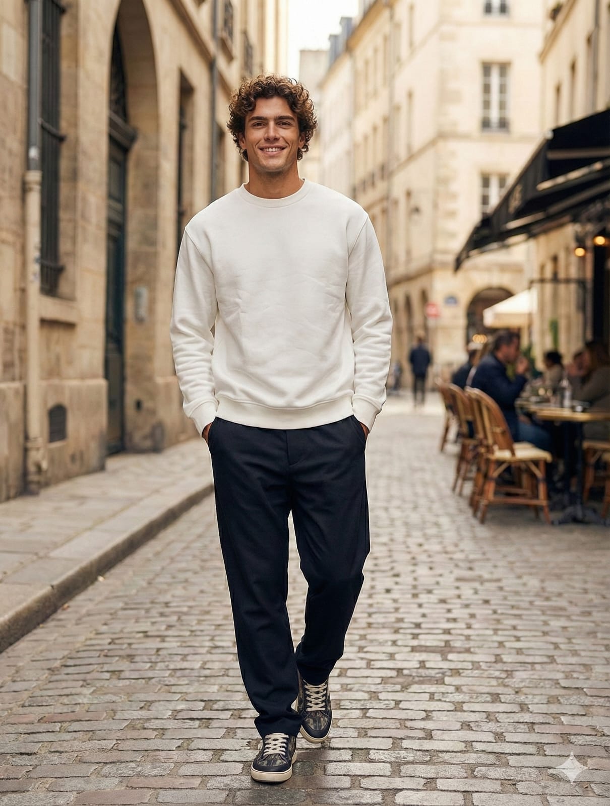Sweatshirt Zara crewneck #100