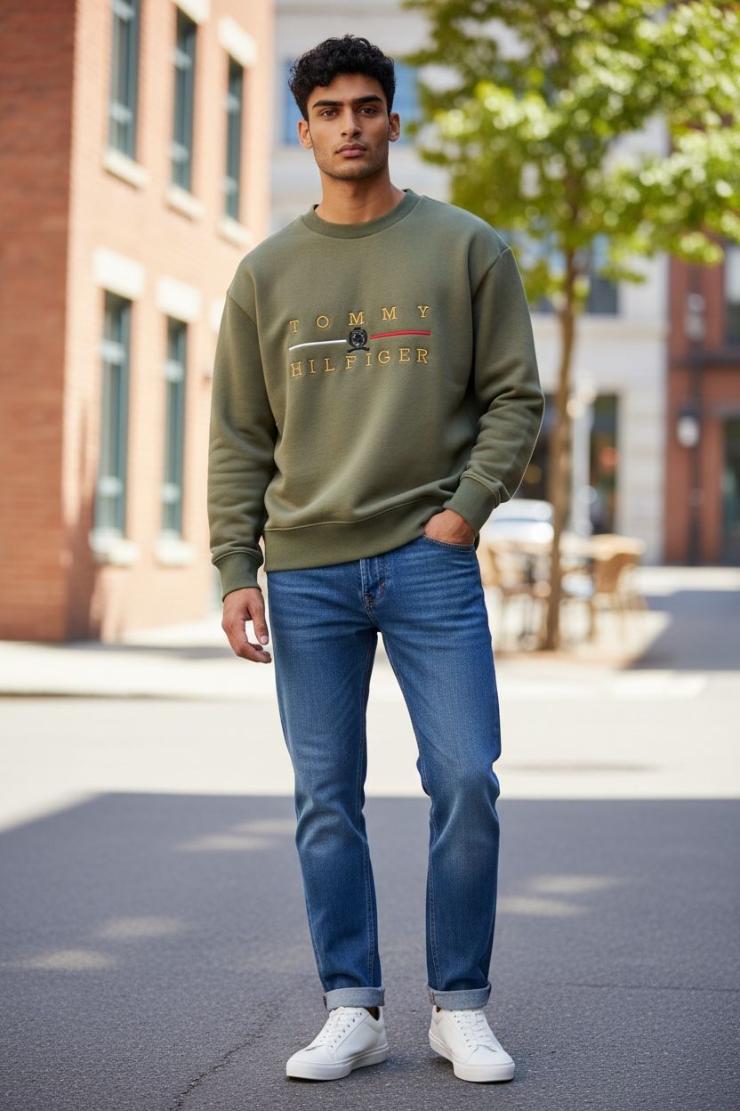 Sweatshirt Tommy crewneck #105