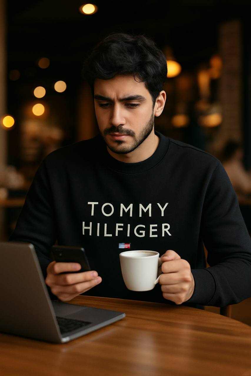 Sweatshirt Tommy crewneck #106