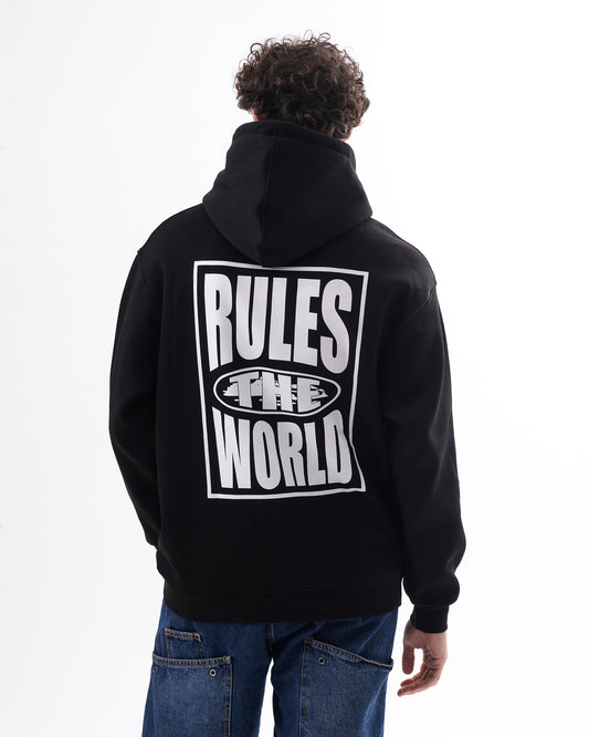 BLACK WORLD OVERSIZE SWEATSHIRT