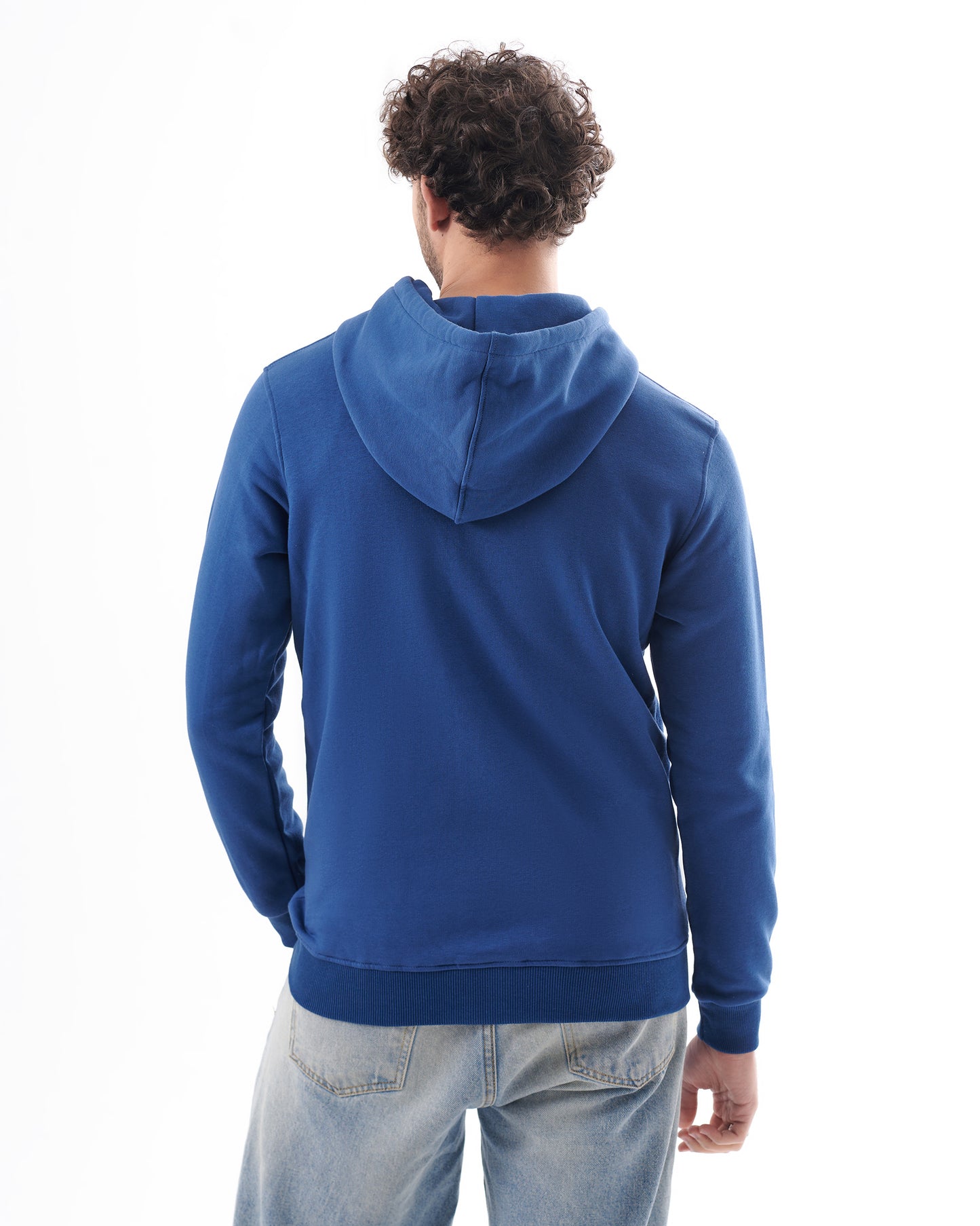 PETROL ZIPPED SWEATSHIRT