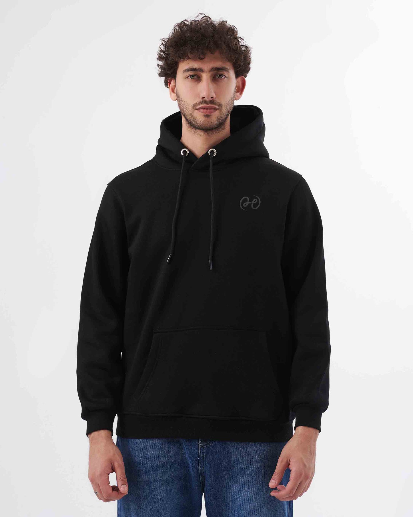 BLACK LOIN SWEATSHIRT