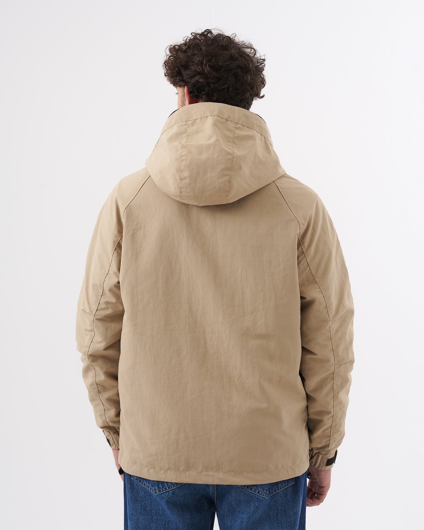 BEIGE WATERPROOF JACKET