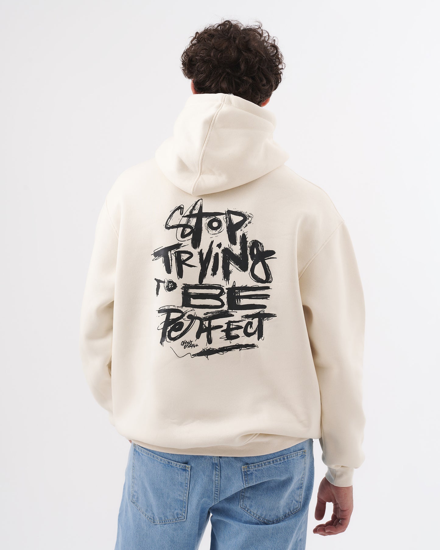 OFF-WHITE STOP OVERSIZE SWEATSHIRT