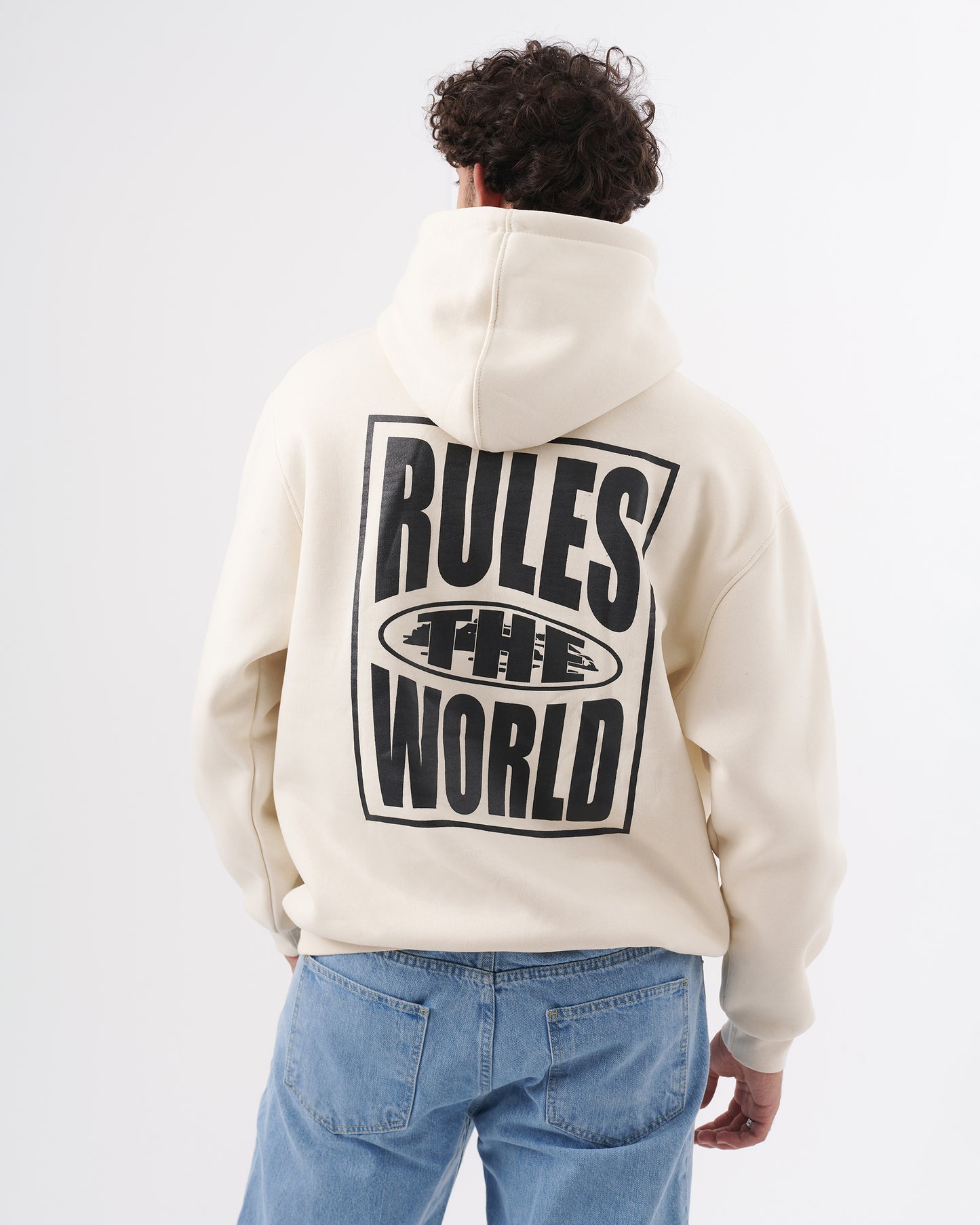 OFF-WHITE WORLD OVERSIZE SWEATSHIRT