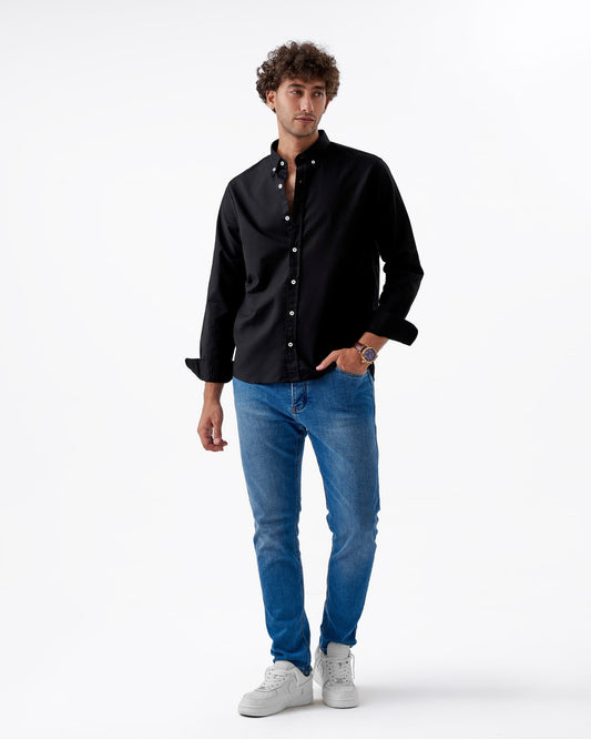 BLACK OXFORD SHIRT